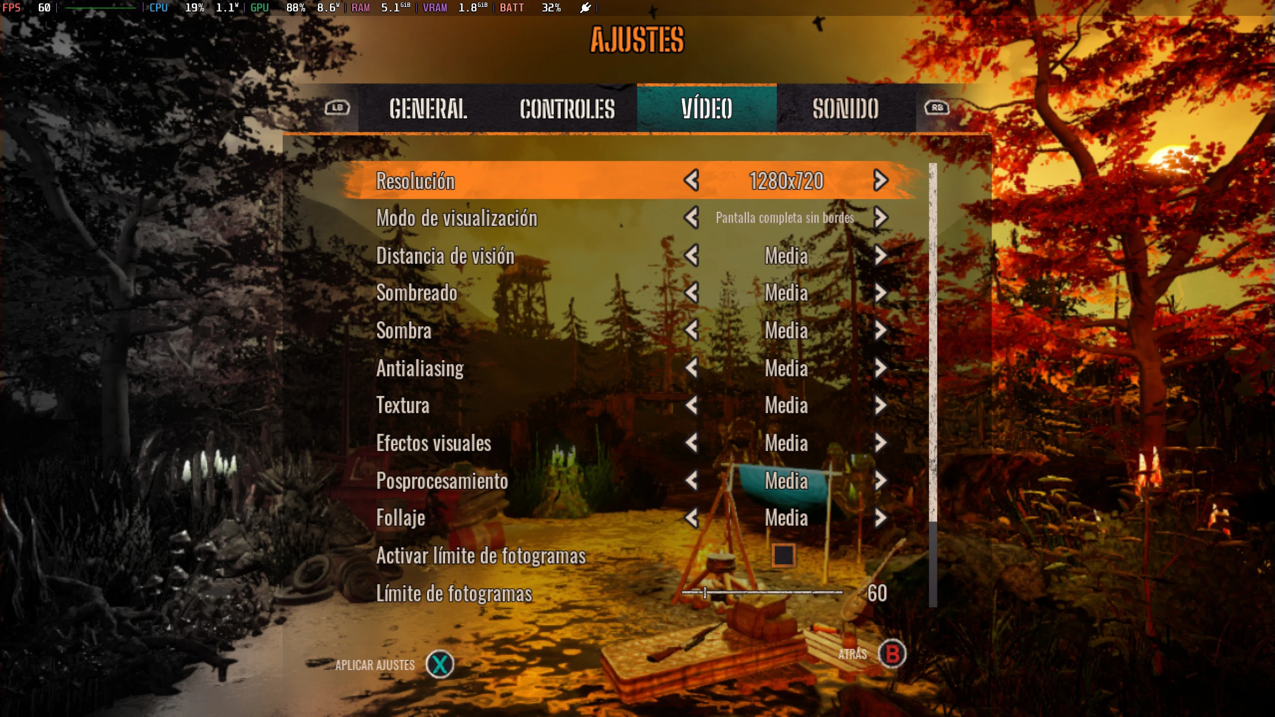 Analizamos el rendimiento de Survive the Fall en Steam Deck 7 Survive the Fall en Steam Deck